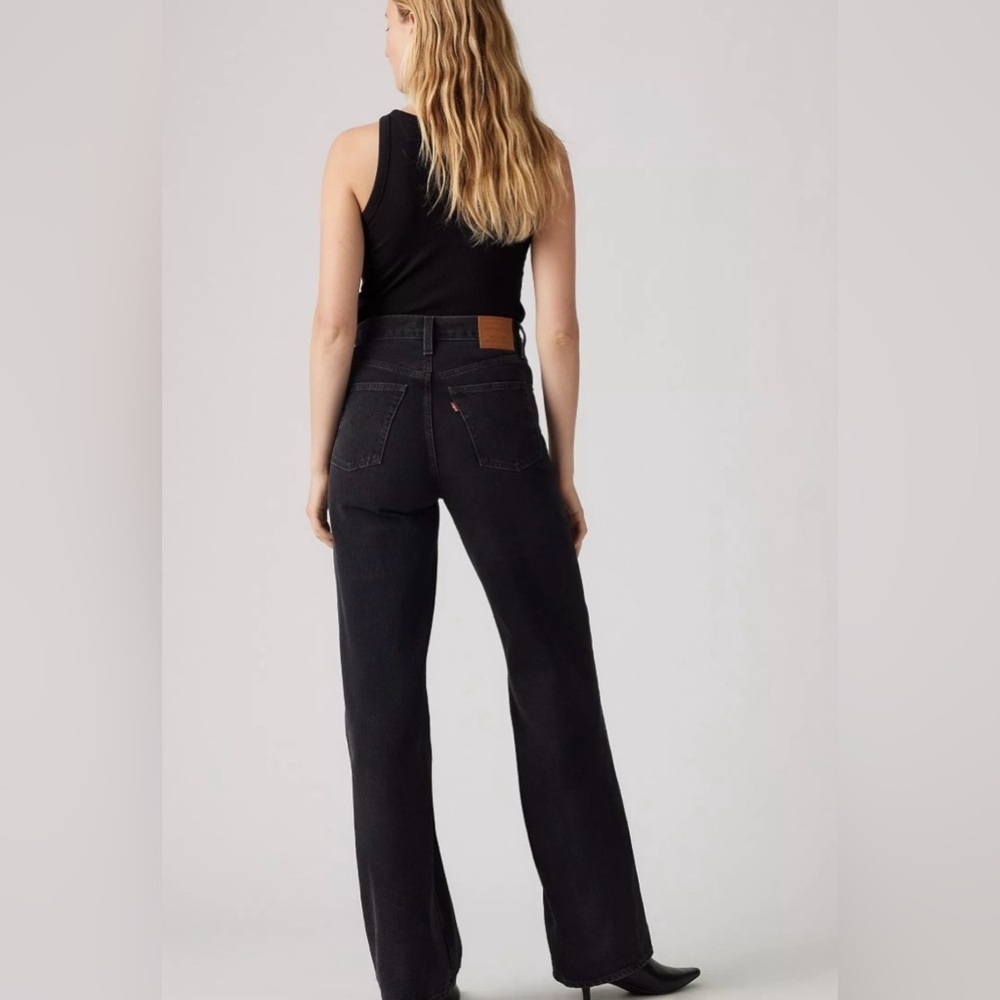 LEVIS RIBCAGE WIDE LEG Woman’s Black Jeans 🖤
